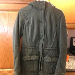 Abercrombie olive green jacket